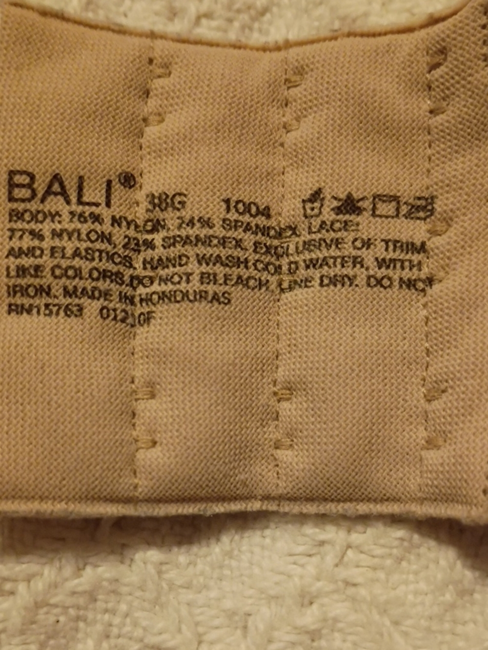 Bali ¹Everyday Full Coverage Underwire Bra - Nude - Picture 7 of 7
